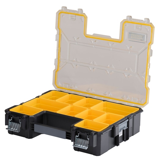STANLEY® FATMAX® Organizador profesional profundo de 10 compartimentos con pestillos de metal