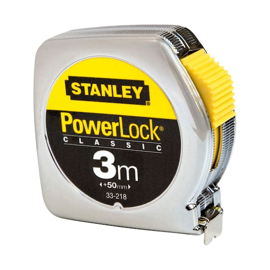 Flexómetro STANLEY® Powerlock® 3m Caja Metálica