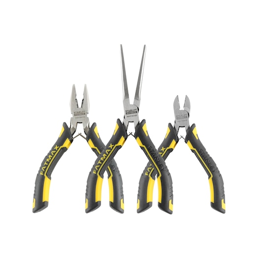 Set mini-alicates FATMAX® 3 piezas (Universal, diagonal y boca larga)