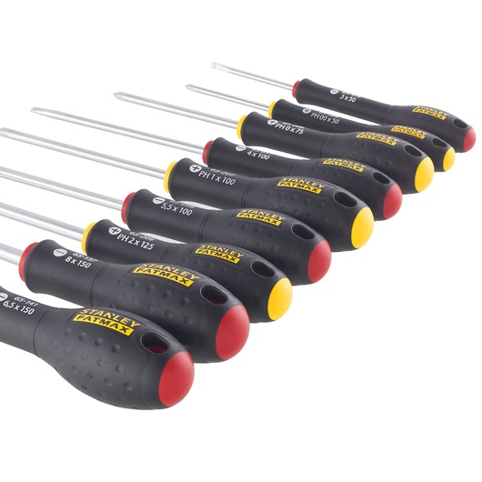 STANLEY® FATMAX® s Destornilladores Phillip Acampanados Paralelos Juego de 10 pzs.