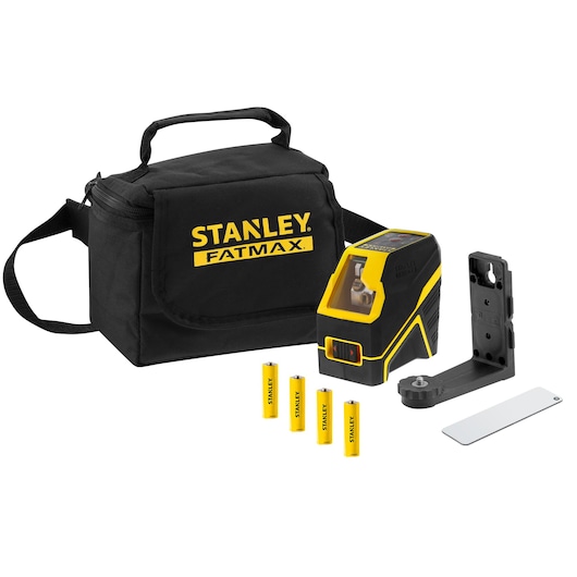 Nivel láser de líneas ROJAS en cruz STANLEY® FATMAX®