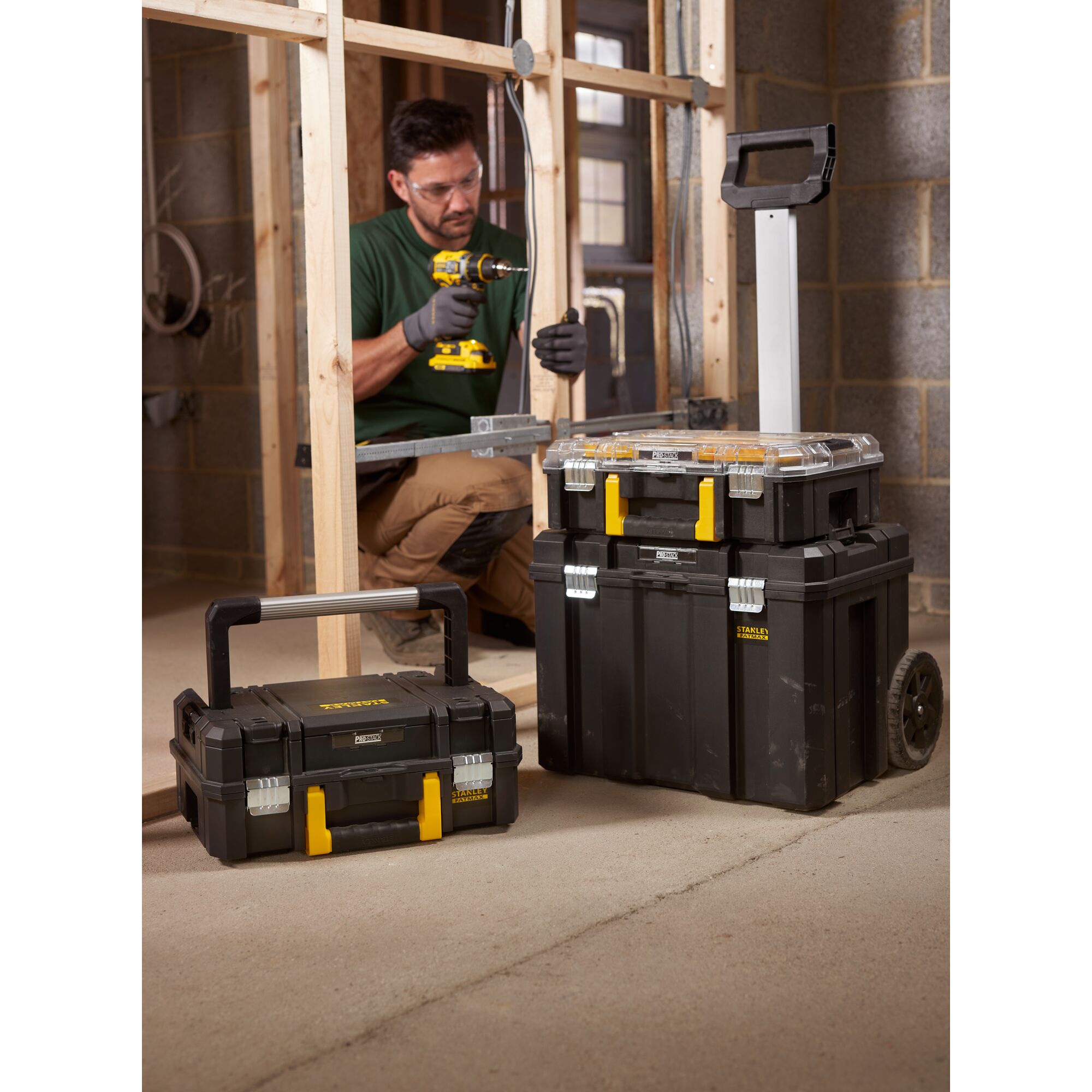Torre STANLEY® FATMAX® PRO-STACK 3 piezas | STANLEY