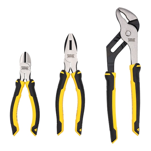 Juego de 3 Alicates - Cushion Grip